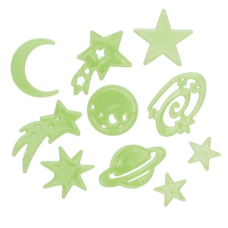 Stickers - glow in the dark - ruimte