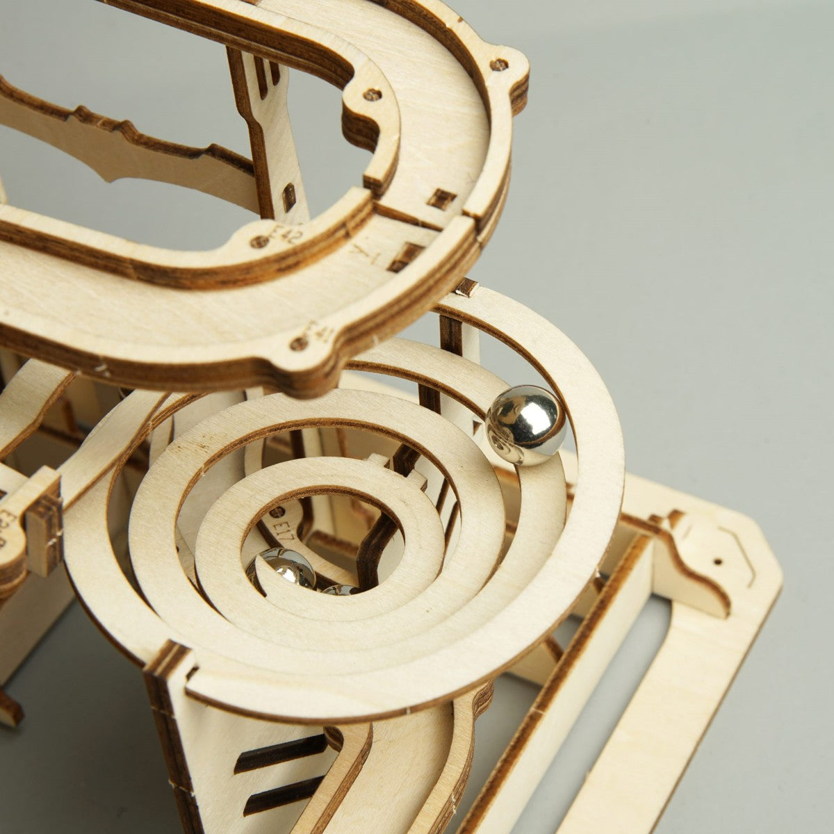 Robotime houten 3D puzzel - Marble Run Parkour