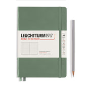 LEUCHTTURM1917 - notebook A5 - gestipt - olijf