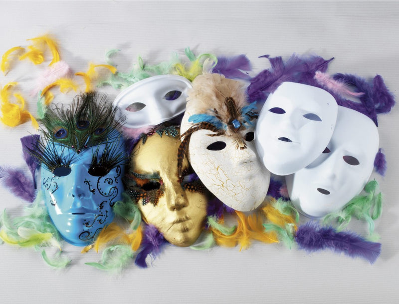 Venetiaans masker- 9x18 cm