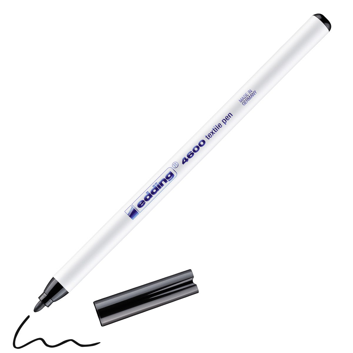 edding 4600 textile pen - 1 mm - zwart
