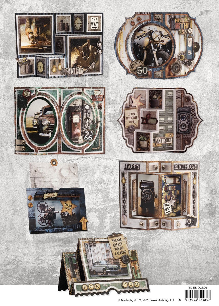 SL Essentials - Project block card shapes - Industrial nr. 06