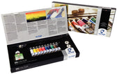 van Gogh olieverf advanced set - 10 kleuren/20 ml + accessoires