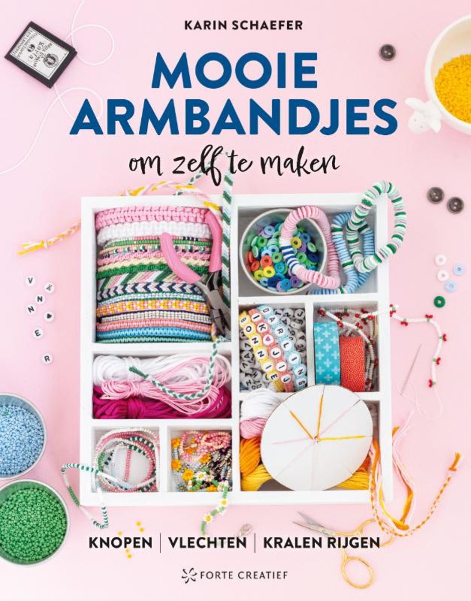 Boek - Mooie armbandjes om zelf te maken