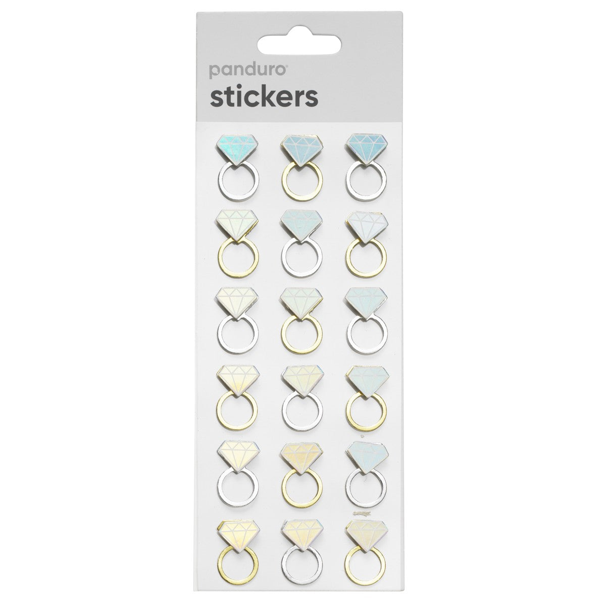 Stickers - 3D diamanten ringen