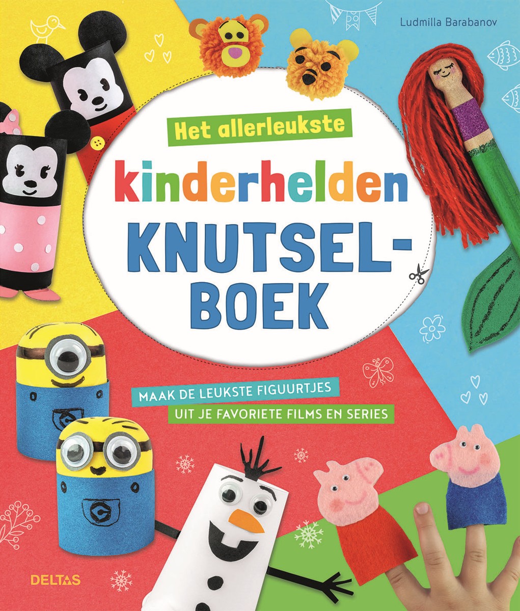 Boek - Het allerleukste kinderhelden knutselboek