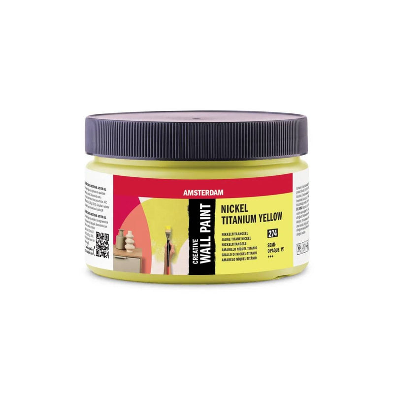 Amsterdam Creative Wall Paint - 250 ml - 274 nickel titanium yellow