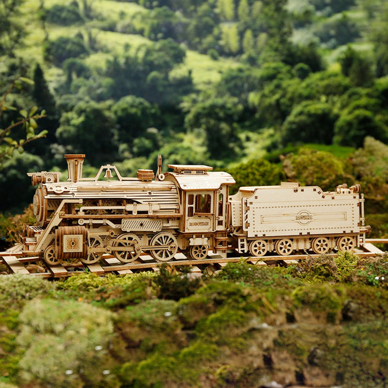 Robotime houten 3D puzzel - Prime Steam Express
