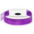 Organza lint - 12 mm - paars