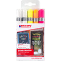 edding 4095 chalk marker set - 5 stuks - assorti