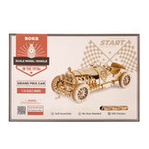 Robotime houten 3D puzzel - Grand Prix Car
