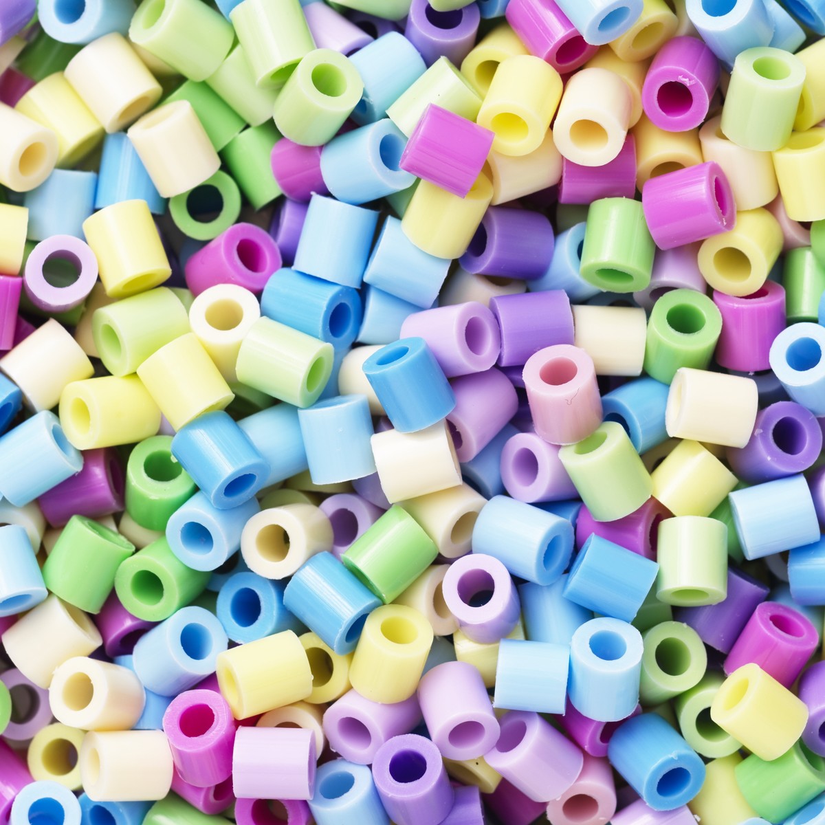 Panduro strijkkralen - 1000 stuks - 67 mix pastel