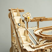 Robotime houten 3D puzzel - Marble Run Parkour