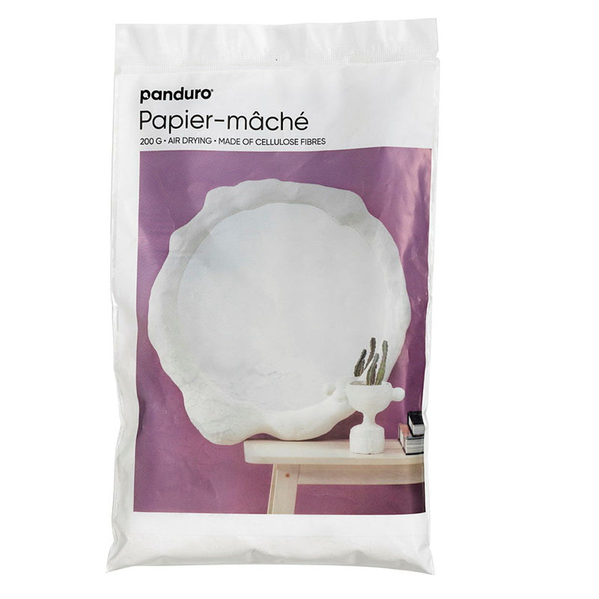 Panduro papier-maché pulp - 200 gram