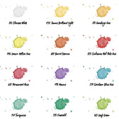 Panduro set aquarelverf - 12 kleuren - pastel