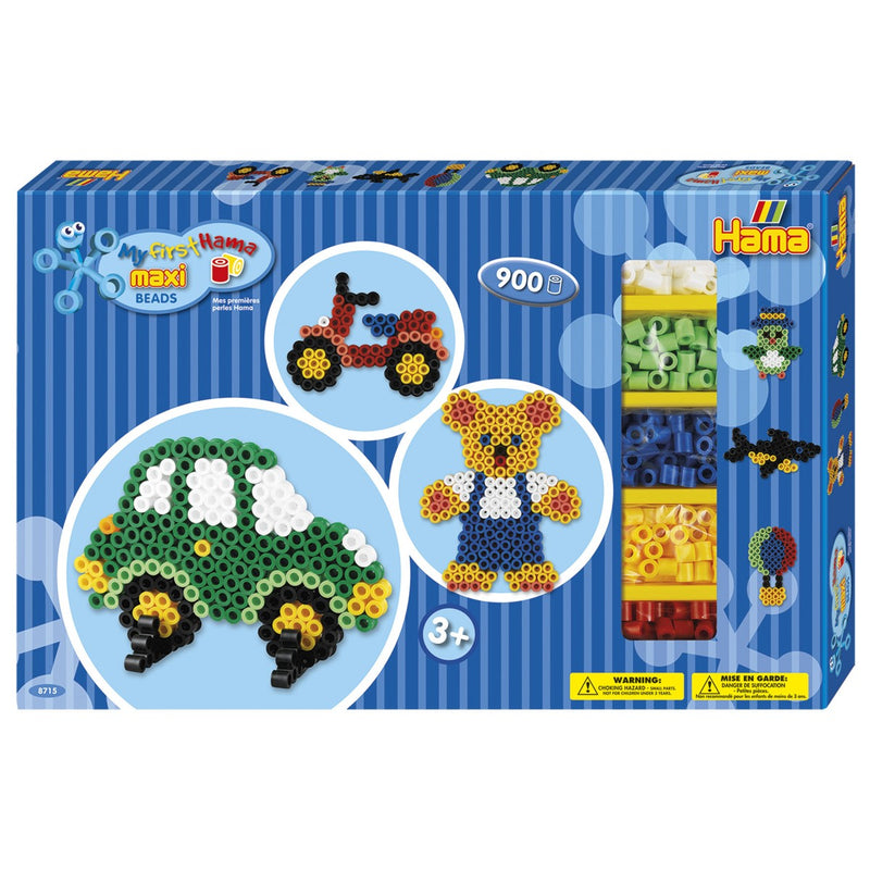 Hama Maxi - strijkkralen set - 900 stuks - voertuigen