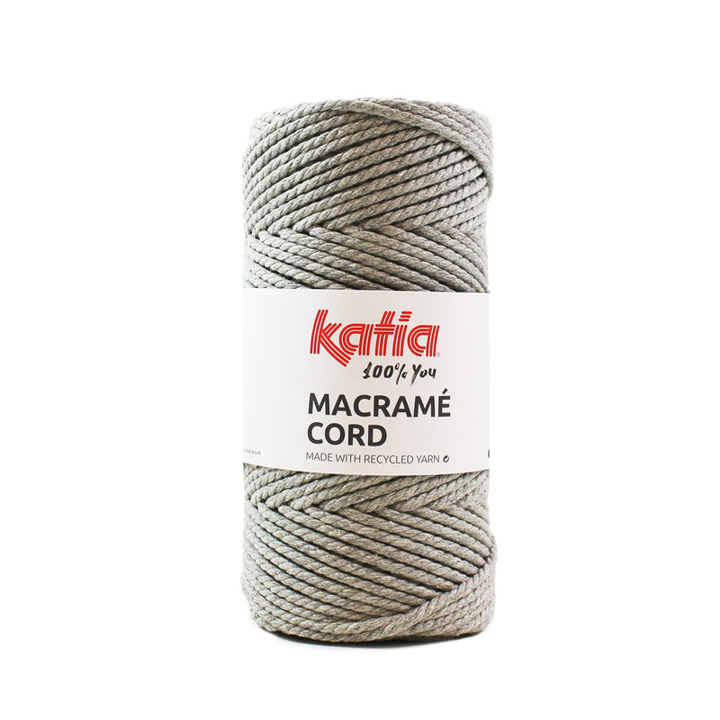 Katia Macramé Cord - lichtgrijs 102