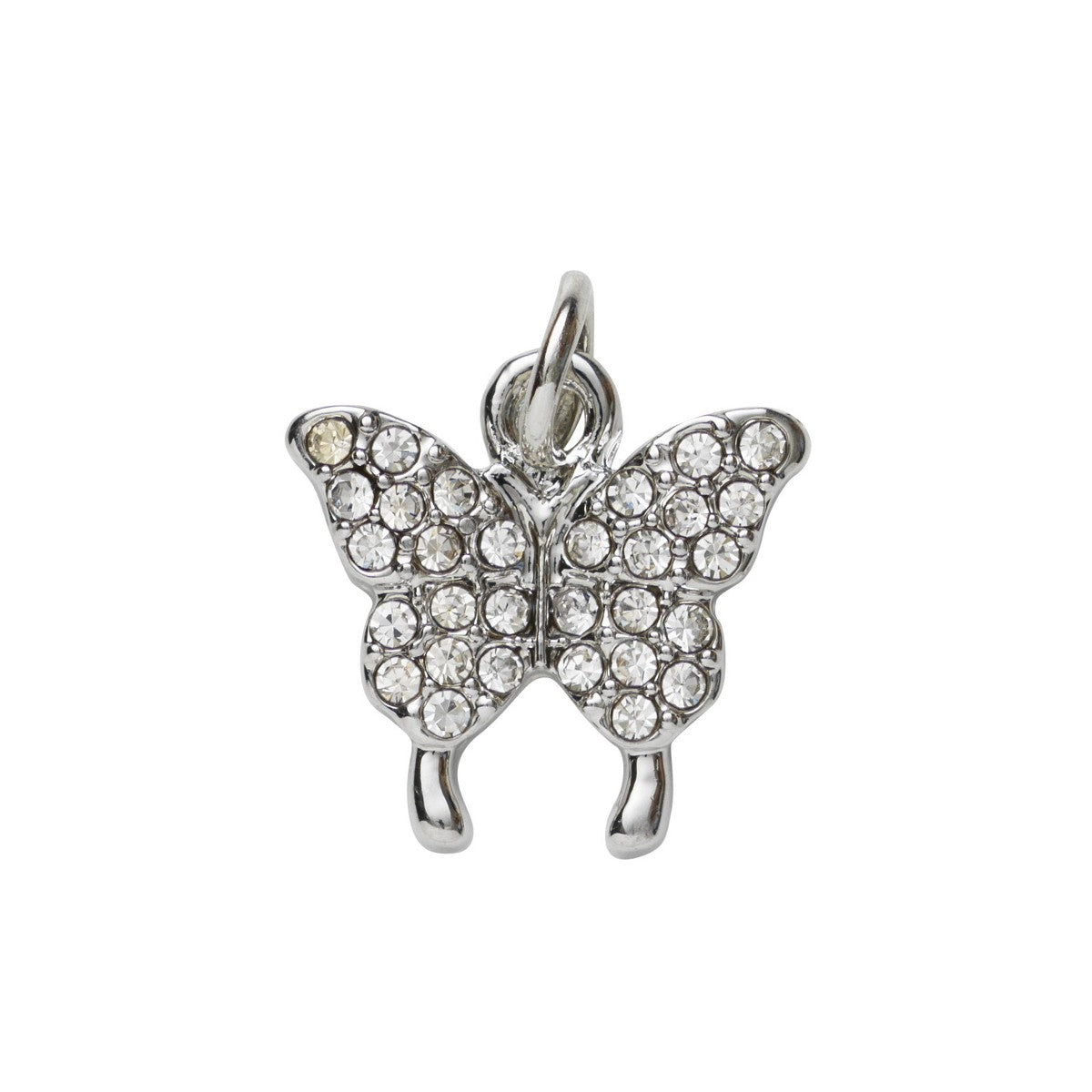 Charm Series hanger - vlinder zilverkleurig