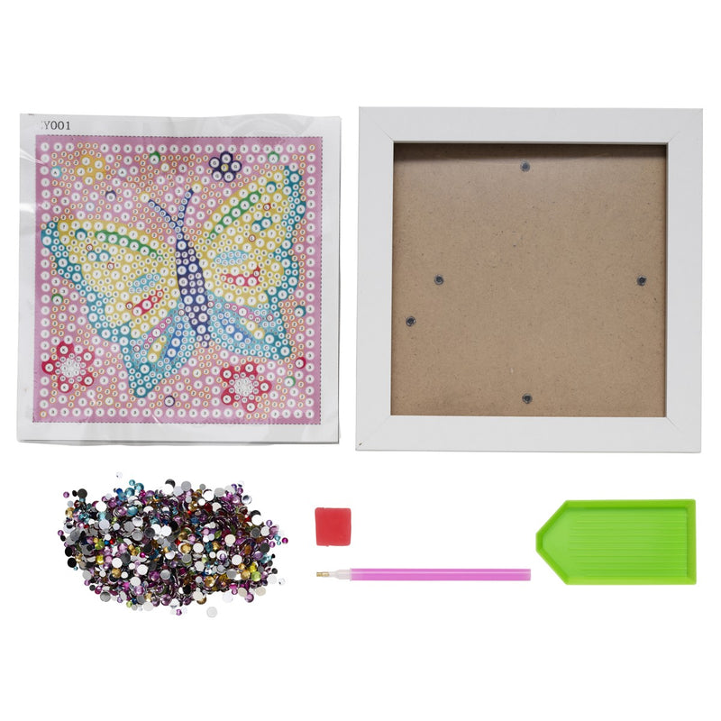 Panduro Junior DIY kit - Bling Dots vlinder