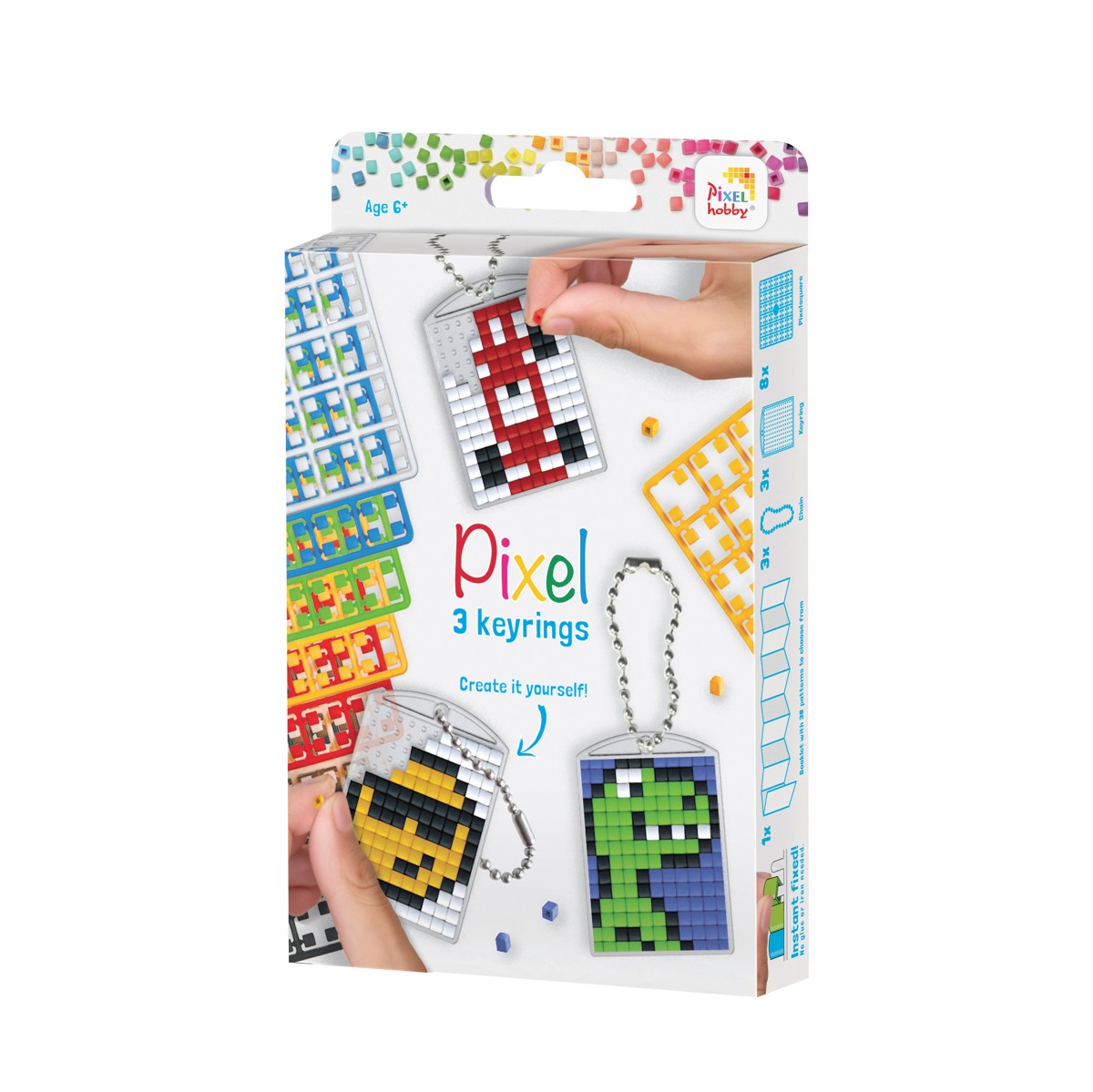 Pixelhobby medaillon set - stoer