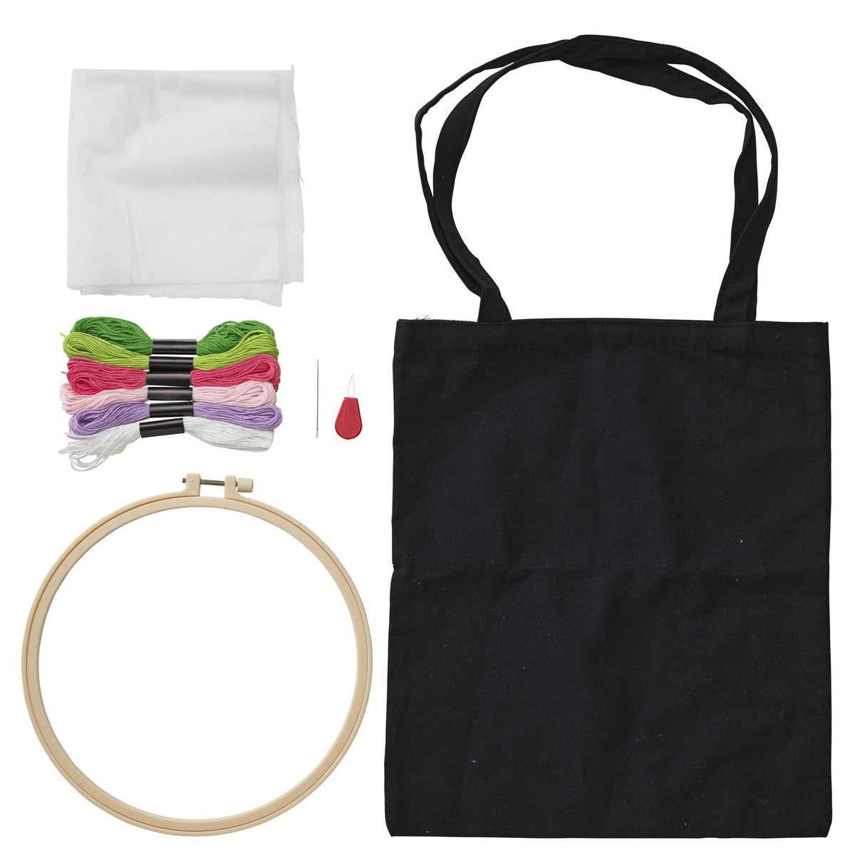 Panduro DIY kit - geborduurde tas met letters