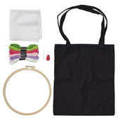 Panduro DIY kit - geborduurde tas met letters
