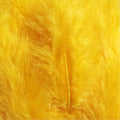 donzen veren 5-9 cm - geel 12 stuks
