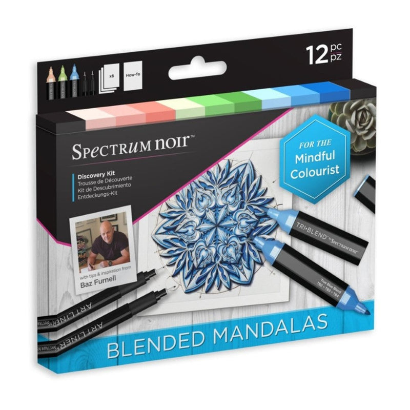 Spectrum Noir discovery kit - blended mandalas