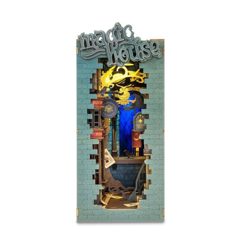 Robotime houten 3D puzzel - book nook - Magic House