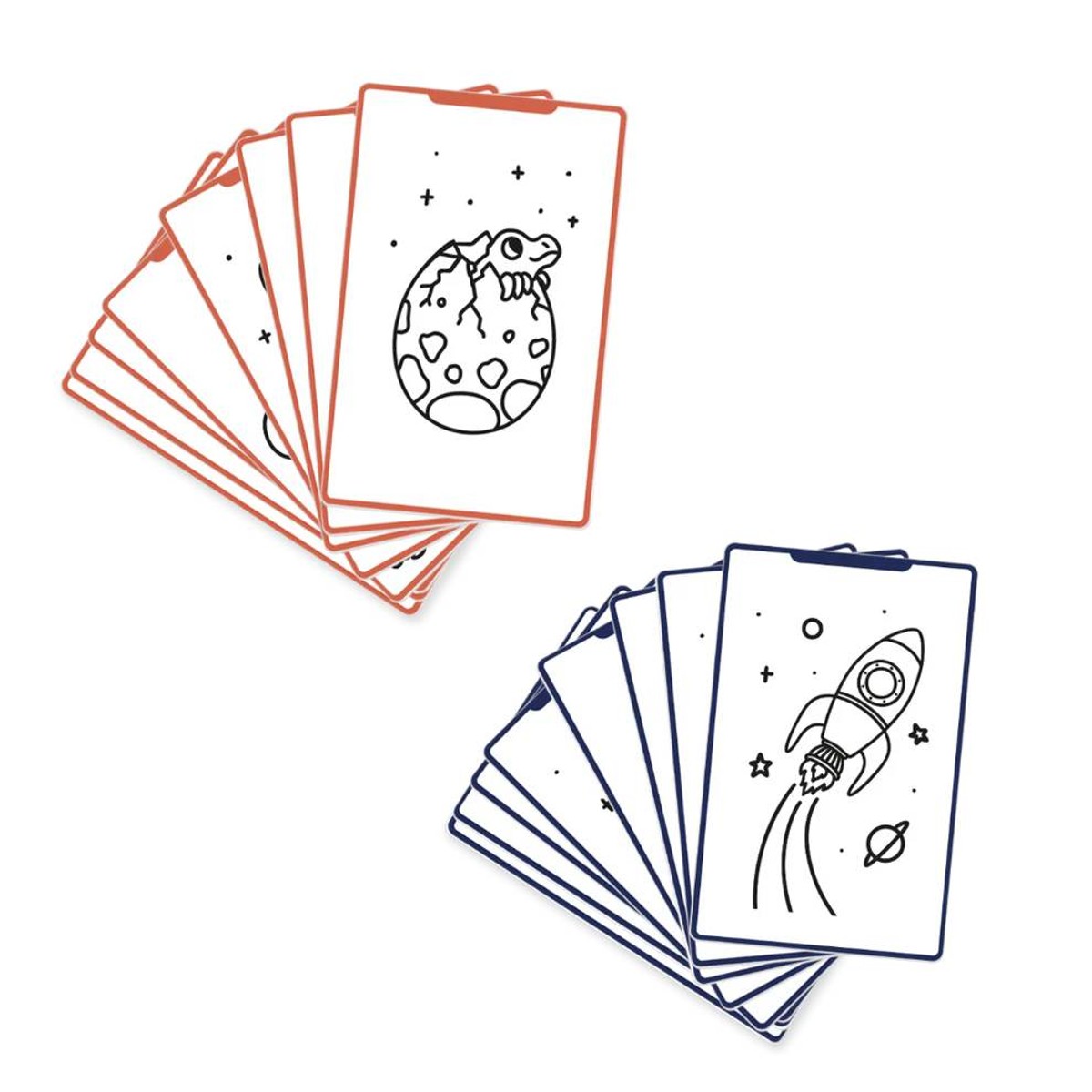 Kidydraw mini refill - galaxy & dino's