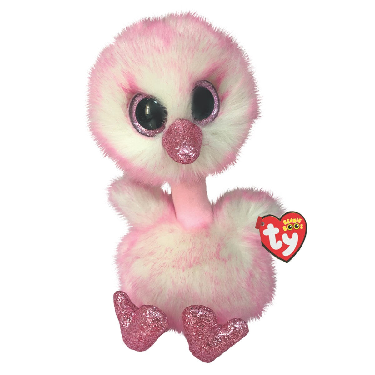 TY knuffel Beany Boo - 15 cm - struifvogel Kenya