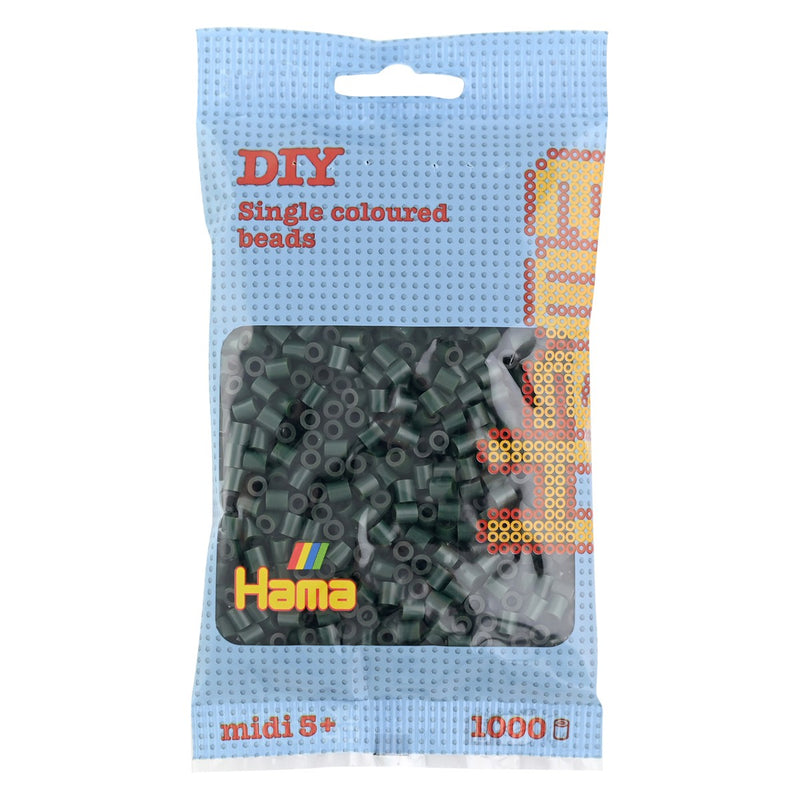 Hama Midi - strijkkralen - 1000 stuks - dark green 28