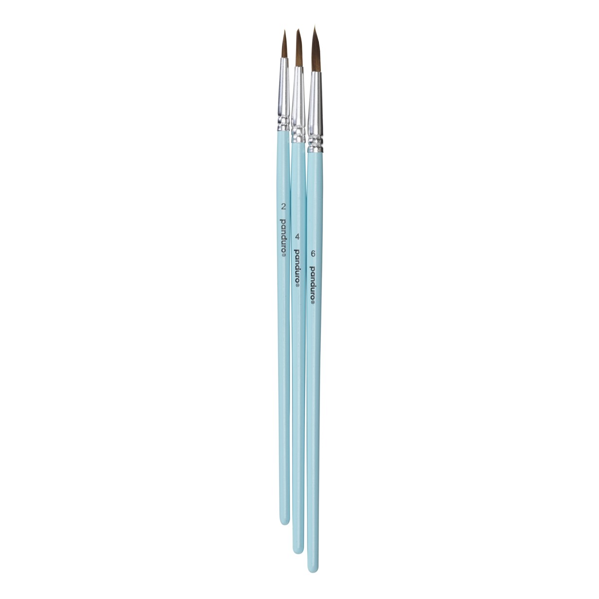 Aquarelpenselen set - 3 stuks - klein