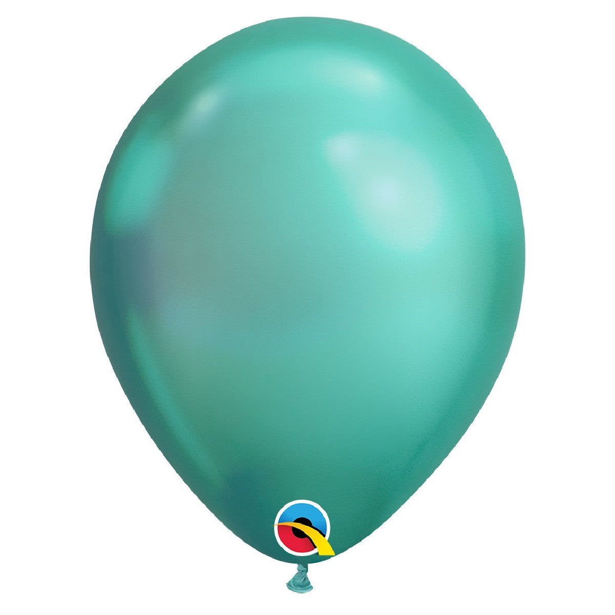 ballonnen metallic 28 cm - groen 3 stuks