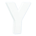 Décopatch - staande letter - 12 cm - Y