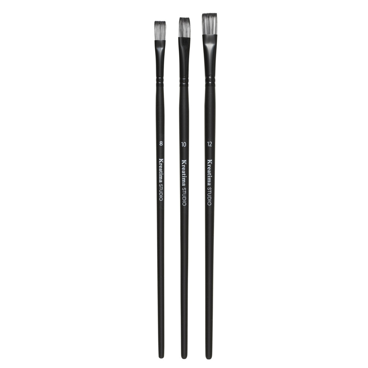 Kreatima Studio set penselen - plat - 3 stuks