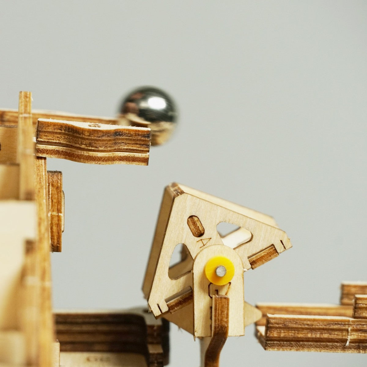 Robotime houten 3D puzzel - Marble Run Parkour
