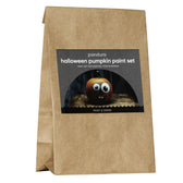 Halloween pompoen verf set 4x 20 ml + 2 penselen