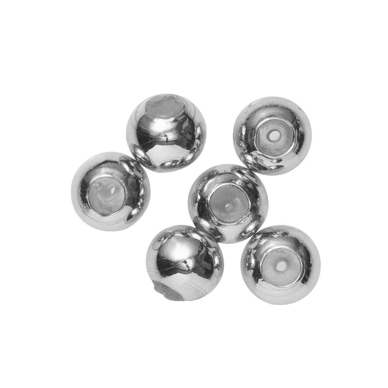 Schuifkraal - 925 zilver - 3 mm - 6 stuks
