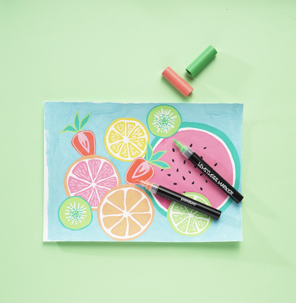 Limitless Marker M set - 10 stuks - Island Sorbet