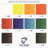 van Gogh olieverf advanced set - 10 kleuren/20 ml + accessoires