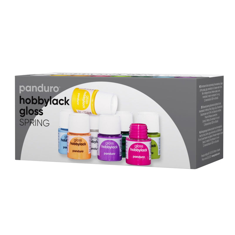 Hobbylak glans set - 8x 20 ml - voorjaar