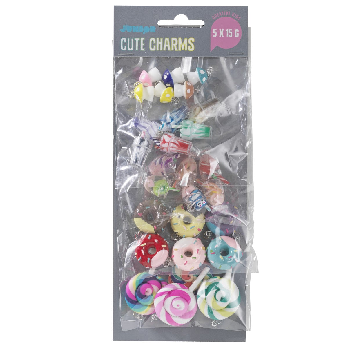 Bedeltjes - 28 stuks - Cute Charms