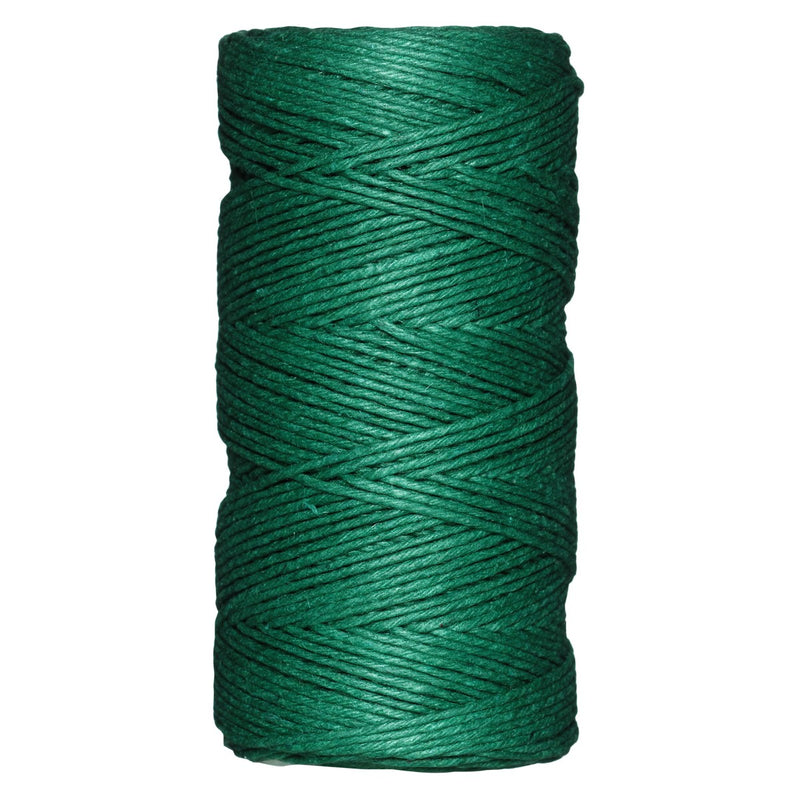 Hennep koord - 110 meter - 1 mm - groen