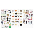 Stickers 3 pack- Honden en katten