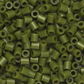 Panduro strijkkralen - 1000 stuks - 84 olive green