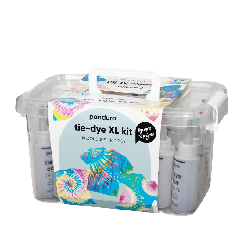 Panduro set - XL tie-dye kit - 18 kleuren