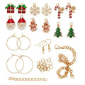 Sieraden set - armbanden & oorbellen - kerst