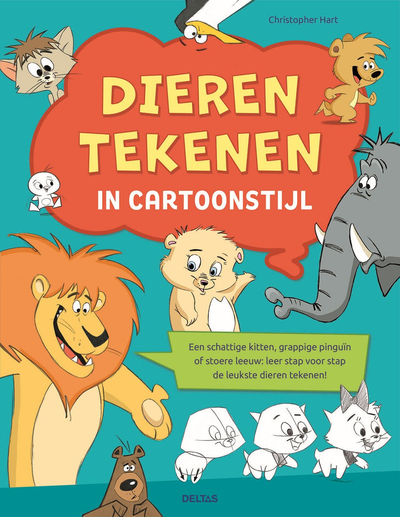 Boek - Dieren tekenen in cartoonstijl