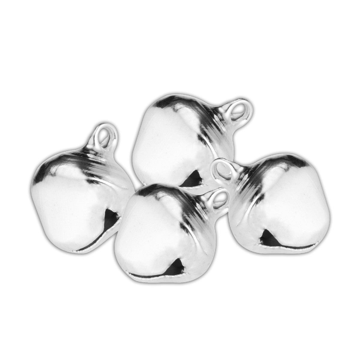 Belletjes - 17 mm - zilver